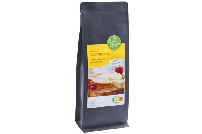 Käsekuchen-Backmischung ohne Zuckerzusatz