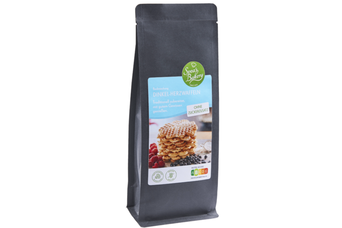 Dinkel-Waffel - Backmischung ohne Zuckerzusatz