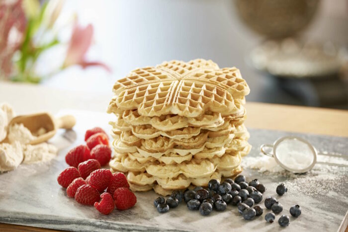 Zuckerfreie Waffeln